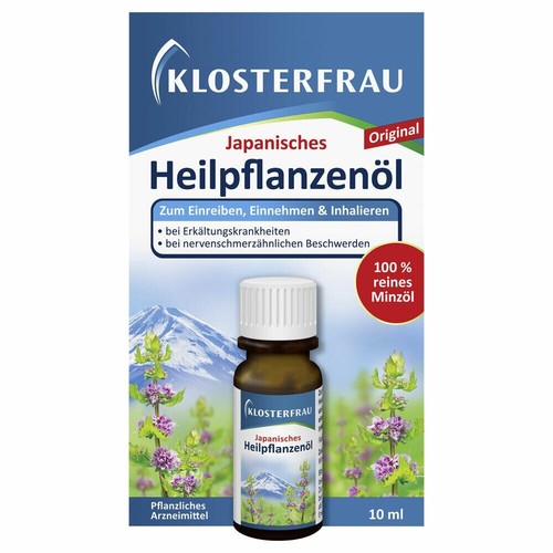 Klosterfrau Japanese Peppermint oil for muscle and nerve pain 10ml Ships US