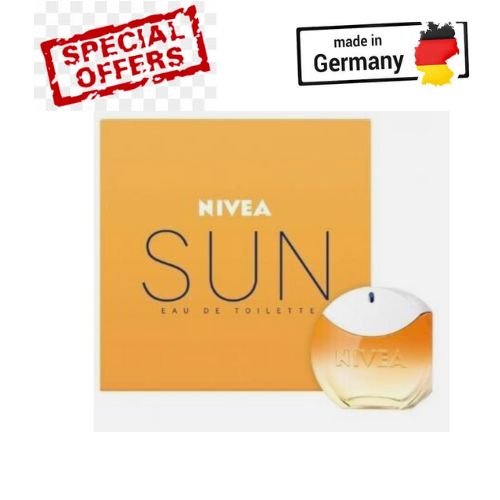 Nivea Sun Eau de Toilette Fragrance for Women 30 ml Pefume - Ships from USA