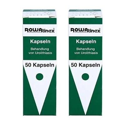 Rowatinex by Rowa 2x50 Caps for Renal & Urinary Tract and Stones - Ships USA