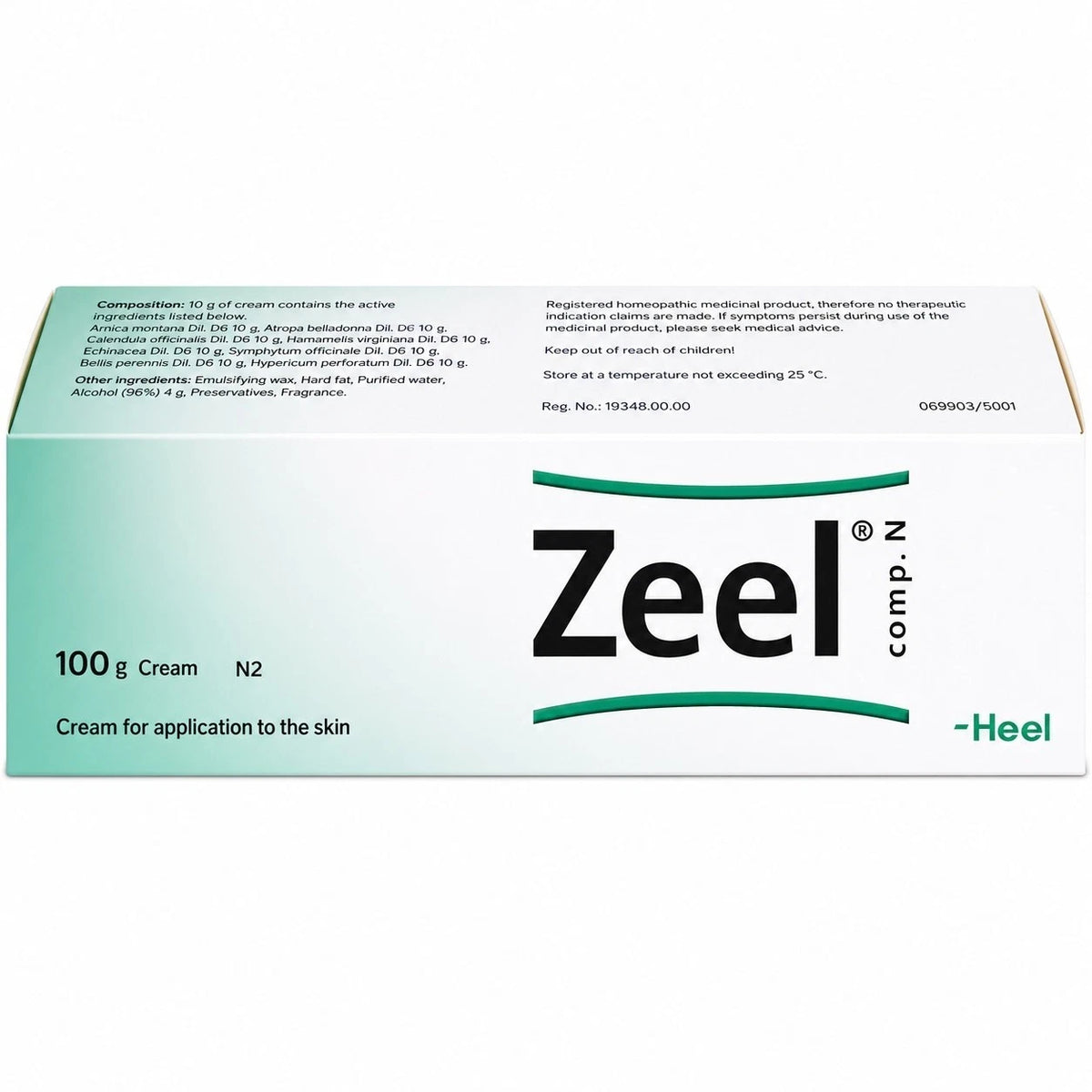Zeel Comp N Cream 100g – Skin Care Cream for External Use – Ships from USA