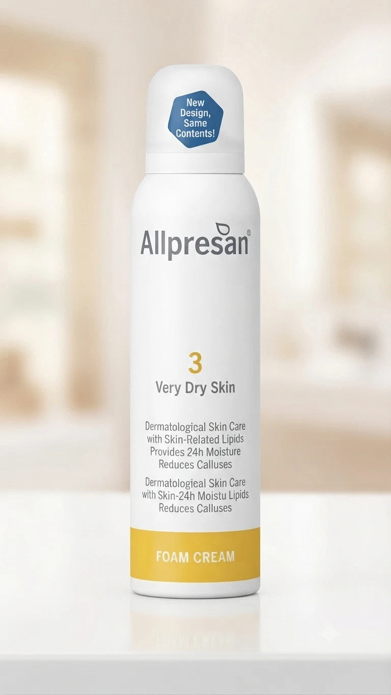 Allpresan Pedicare No. 3 Foot Cream Foam – 200 ml - Ships from USA