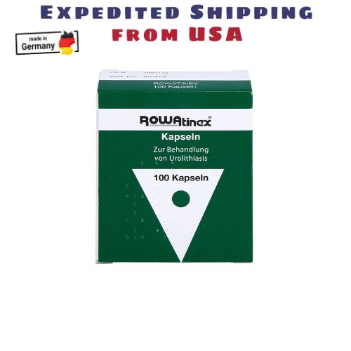 Rowatinex 100 Caps for Renal & Urinary Tract and Stones - Ships USA