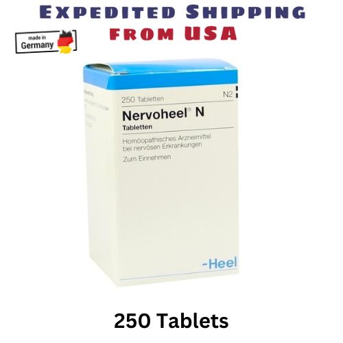 Heel Nervoheel 250 Tablets for Stress Anxiety Relief - Ships from US