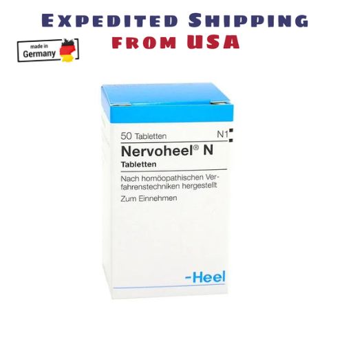 Heel Nervoheel 50 Tablets for Stress Anxiety Relief - Ships from USA