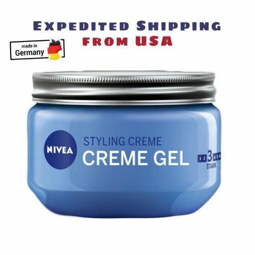 Nivea Hair Styling Cream Gel Strong Flexible Hold 2 x 150ml - Ships from USA