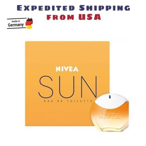 Nivea Sun Eau de Toilette Fragrance for Women 30 ml Pefume - Ships from USA