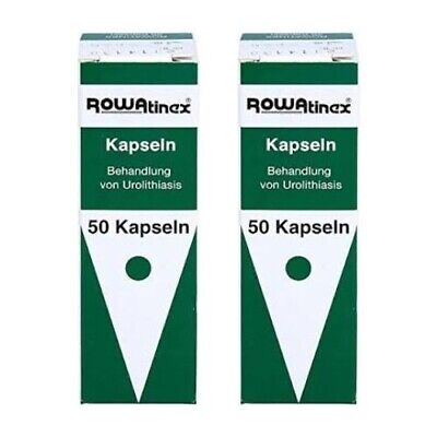 Rowatinex by Rowa 2x50 Caps for Renal & Urinary Tract and Stones - Ships USA