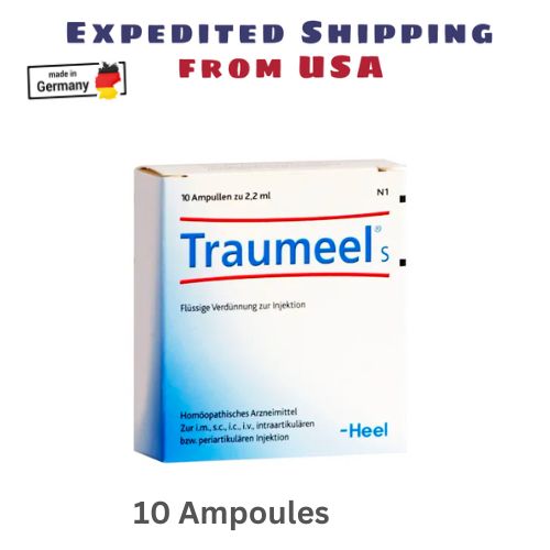 Traumeel 2.2ml Liquid 10 Amp/Tray - Ships from USA