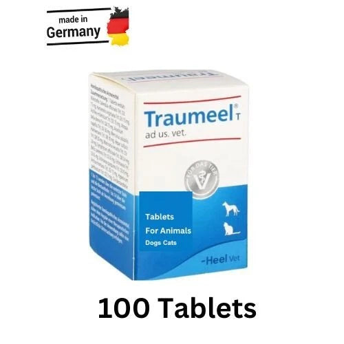 Heel Traumeel T Tablets for Dogs & Cats, 100 Count