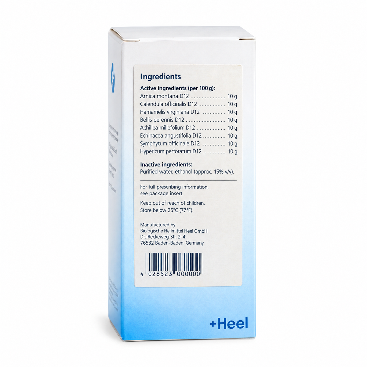 Traumeel S Pain Relief Anti-Inflammatory Heel 30 ml Drops - Ships from USA