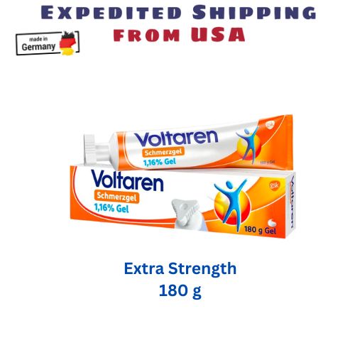 Voltaren Extra Strength Pain Gel 11.6mg - 180g Tube for Effective Relief