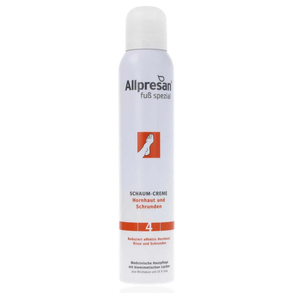 Allpresan No. 4 Foot Special Foam Cream 200ml for Dry, Rough & Cracked Skin  yanas-euro-store