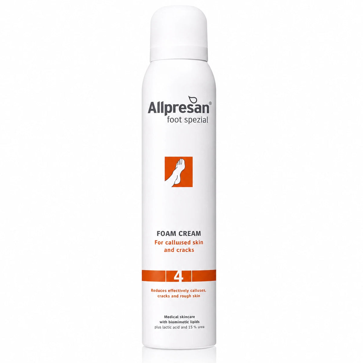 Allpresan No. 4 Foot Special Foam Cream 200ml for Dry, Rough & Cracked Skin  yanas-euro-store