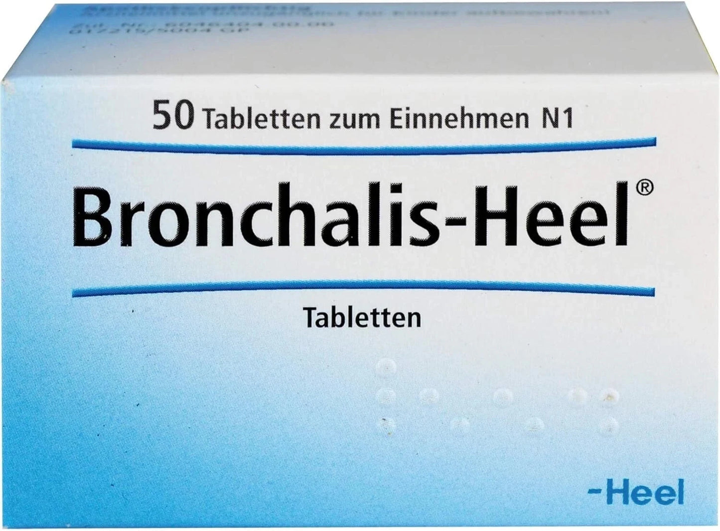 Bronchalis Heel Tablets Respiratory Support German Product 50 Tablets