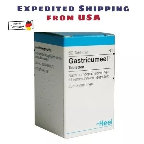 Heel Gastricumeel Homeopathic 50 tabs Heartburn
