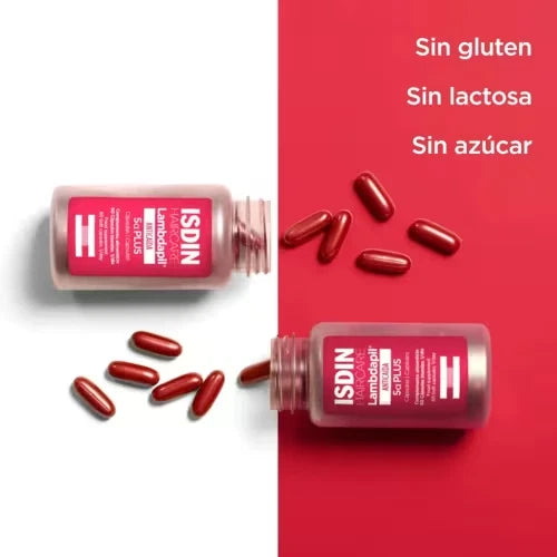 ISDIN Lambdapil 5α Plus  - Hair Supplement. New and Sealed 60 Capsules 5-Alpha