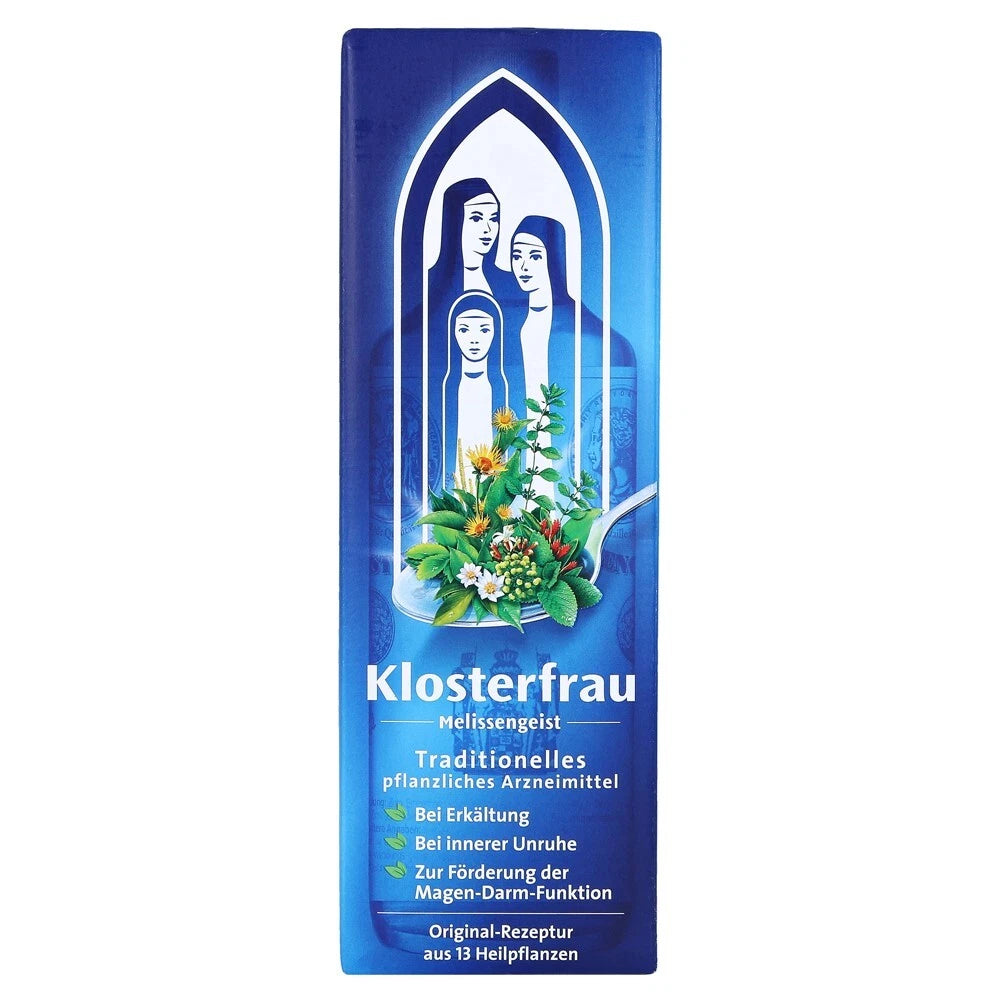 Klosterfrau Melissengeist Herbal Tonic 235ml – Natural German Remedy – Ships USA