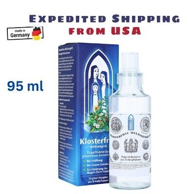 German Klosterfrau Melissengeist Herbal Remedy - Tonic 95 ml – Ships from US