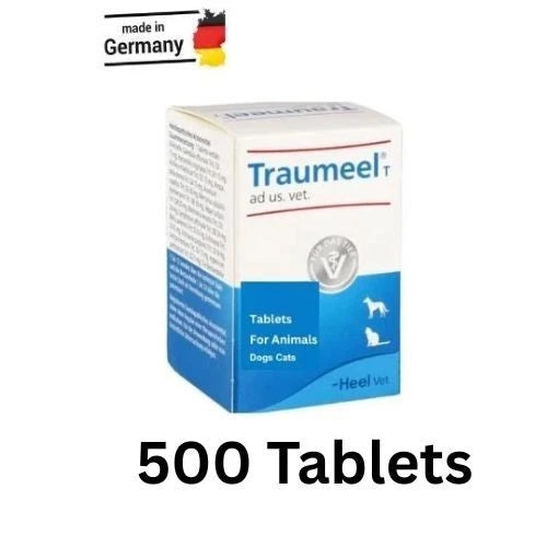 Heel Traumeel T Tablets for Dogs & Cats, 500 Count